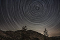 Star Trails with North Star