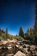 North Star Trails over Silverton Creek (Short Exposure)