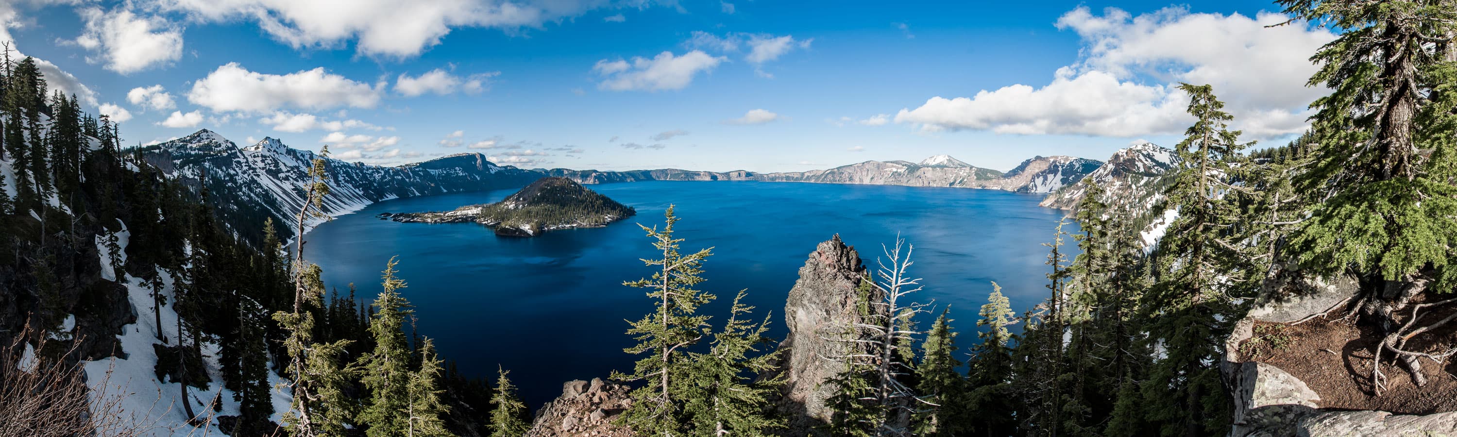 Crater Lake Oregon Panoramic